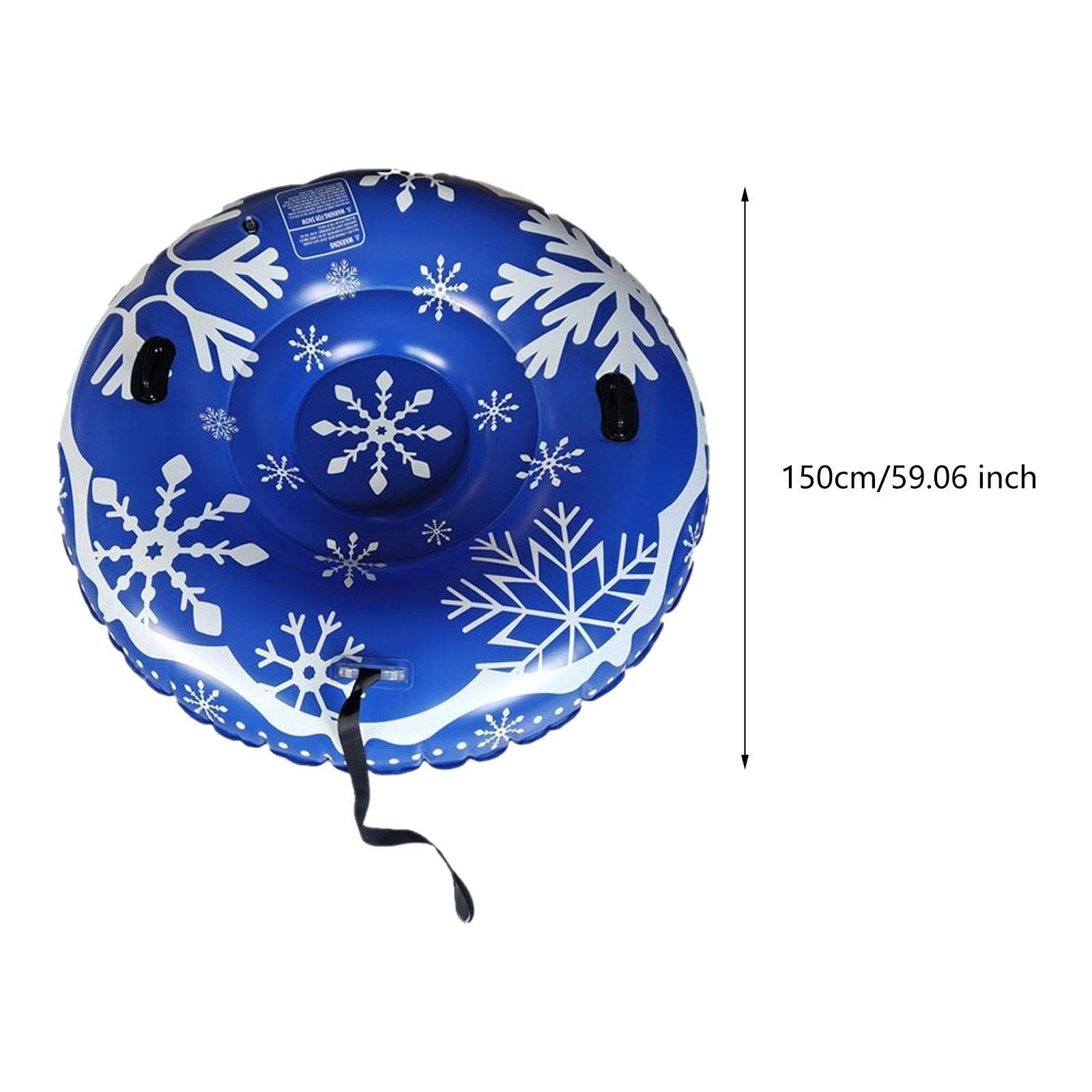 Menolana Inflatable Snow Tube Inflatable Sled for Family Activities Halloween Outdoor