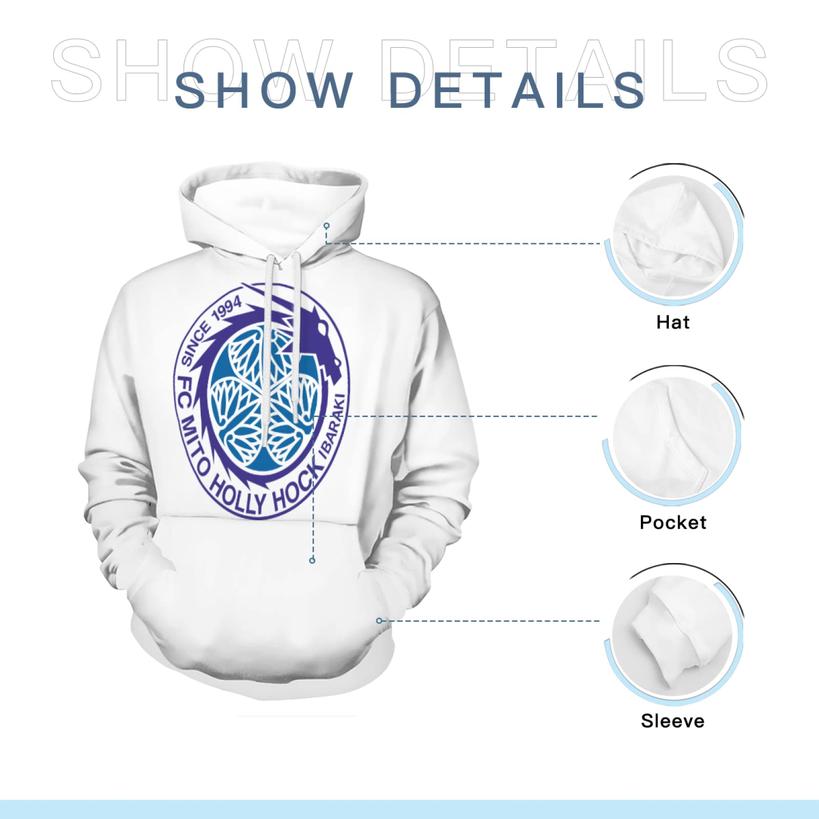 Amazon.co.jp: 水戸ホーリーホック パーカー メンズ 上下 セット