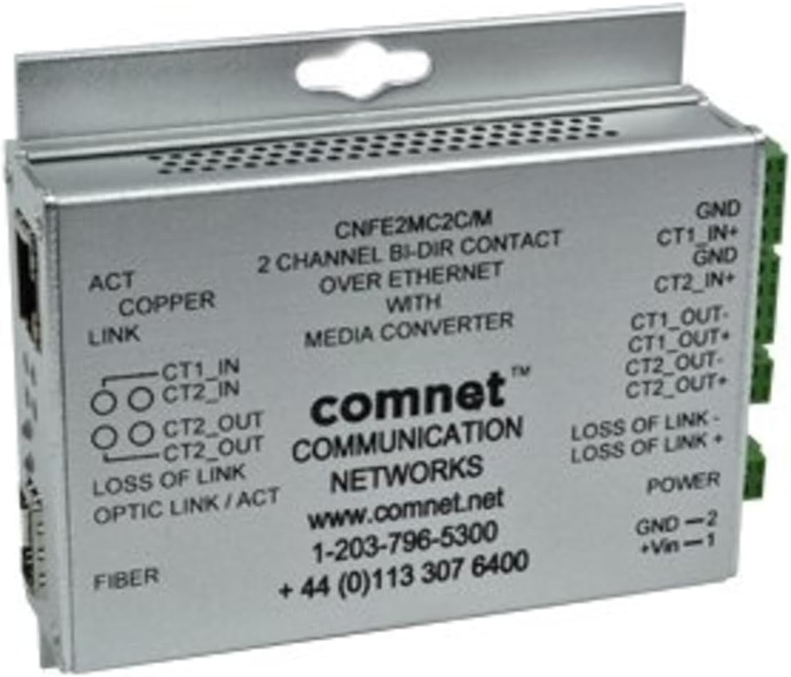 CNFE2MC2C/M 2 Channel Bidir cc Over Ethernet