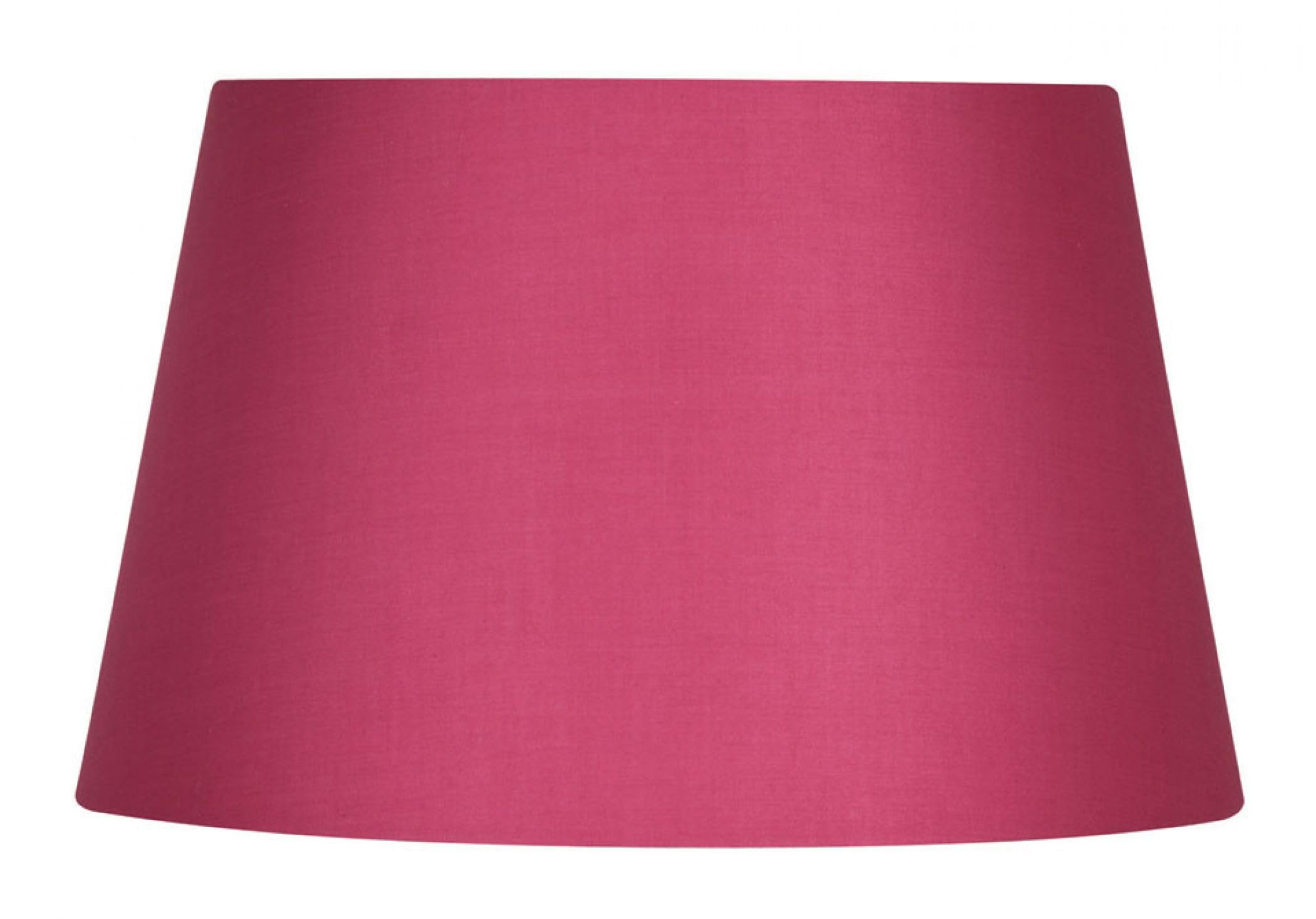 Oaks Lighting Hot Pink S901/14 Hp Cotton Drum Shade, 14-Inch, Fabric