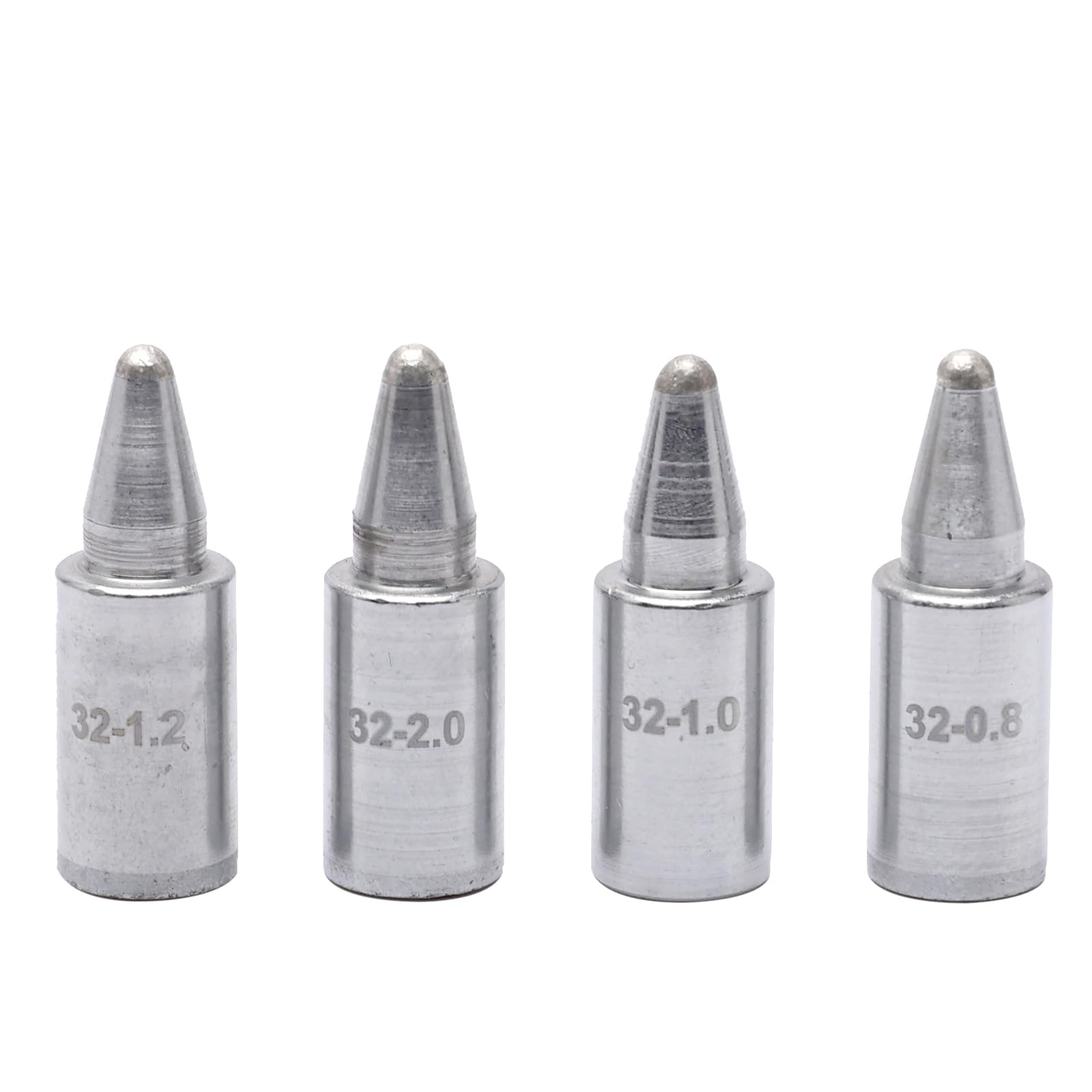 YIHUA #948DN Desoldering Nozzles Set 4PCS (0.8mm,1.0mm,1.2mm,2.0mm) Long-Life Type ONLY for YIHUA 948D-III, 948D-I, 948D-IV and 948D-V Desoldering Station
