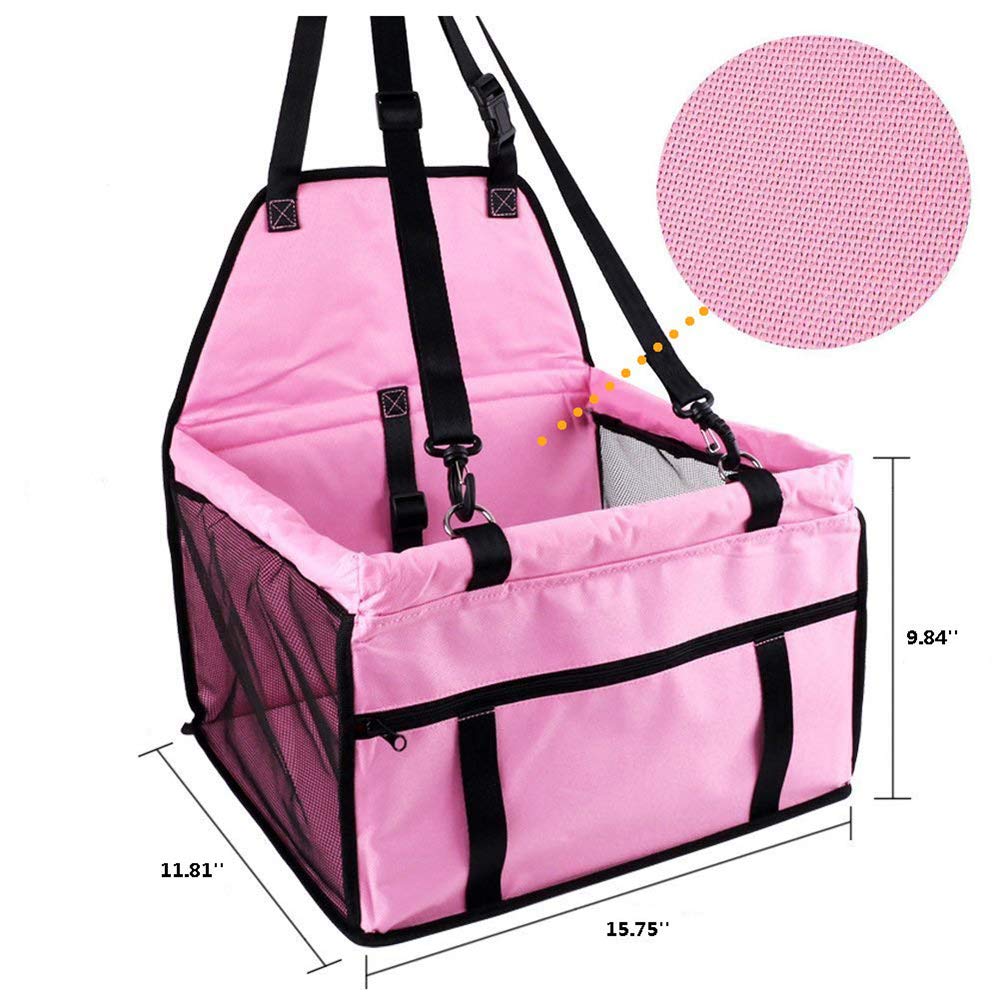 Siège Auto Pour Chien PETEMOO - Housse Imperméable Et Respirante Avec Laisse De Sécurité - Transport Voiture - 7