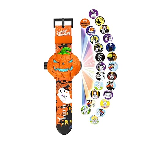 SKMEI Kids' Halloween Projection Watch with 24 Images Digital Boys