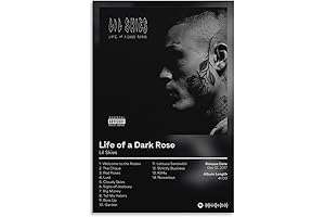 Lil Skies - Life Of A Black Rose Canvas Poster Bedroom Decoration