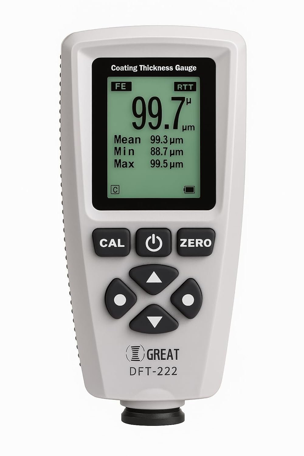 Coating Thickness Gauge DFT-222 Digital Paint Thickness Meter 0-2000µm High Precision LCD Display Thickness Tester for Car Paint Metal Surface Measurement-picture-19
