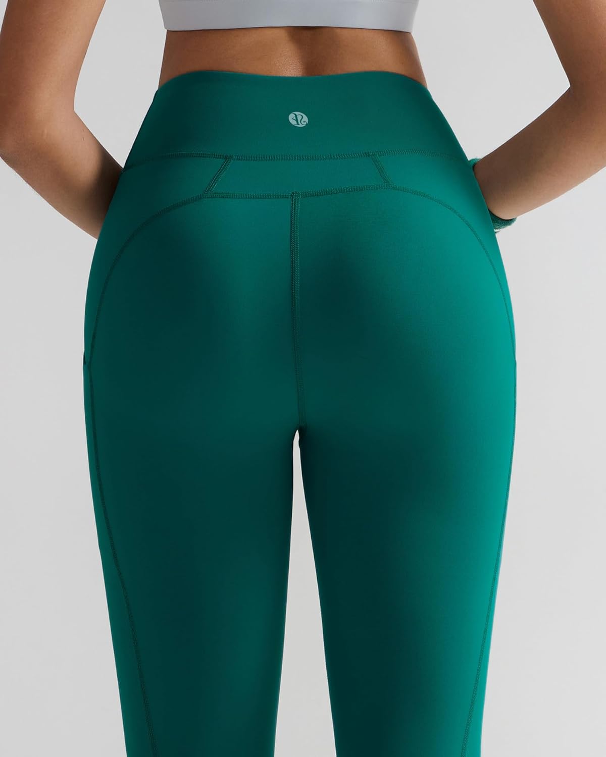 RUNNING GIRL Leggings with Pockets for Women,High Waist Athletic Yoga Pants with Tummy Control Buttery Soft - Image 2