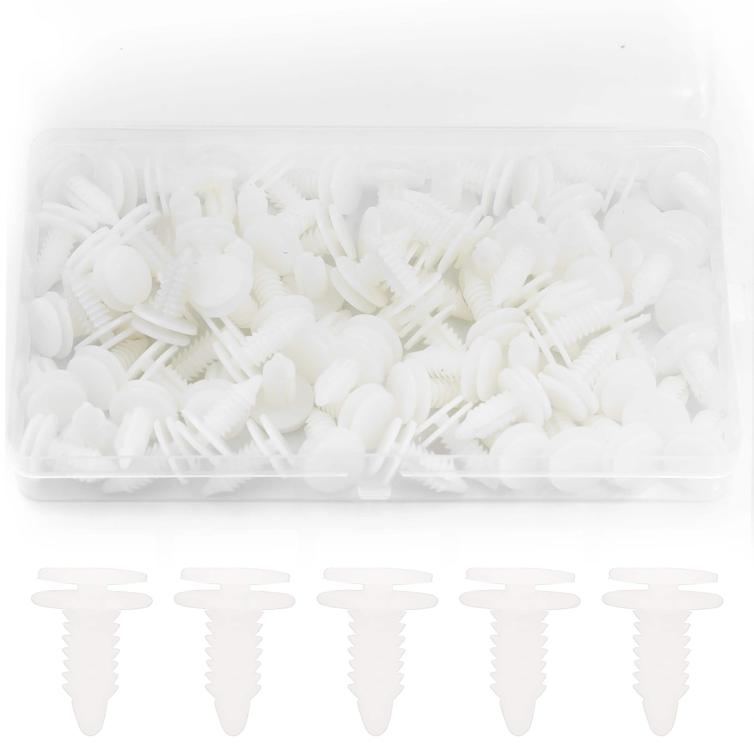 20 Clip Di Fissaggio Per Pannello Portiera Auto 15960325 - POM A Pressione Per Chevy Astro, C/K1500, Suburban, Tahoe - 4