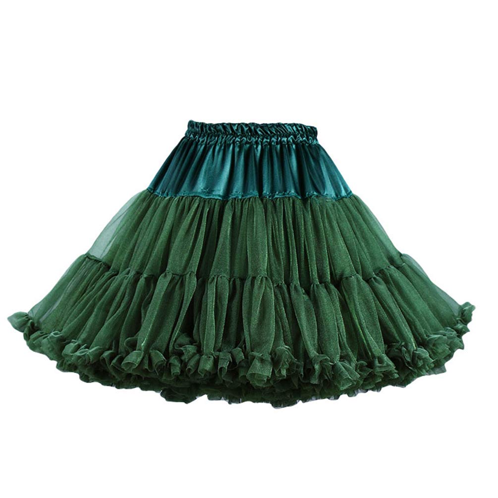 LaoZan Ballet Dance Tutu Skirt for Women Cosplay Underskirt Petticoat Tulle Gift Party Skirt (Style14)