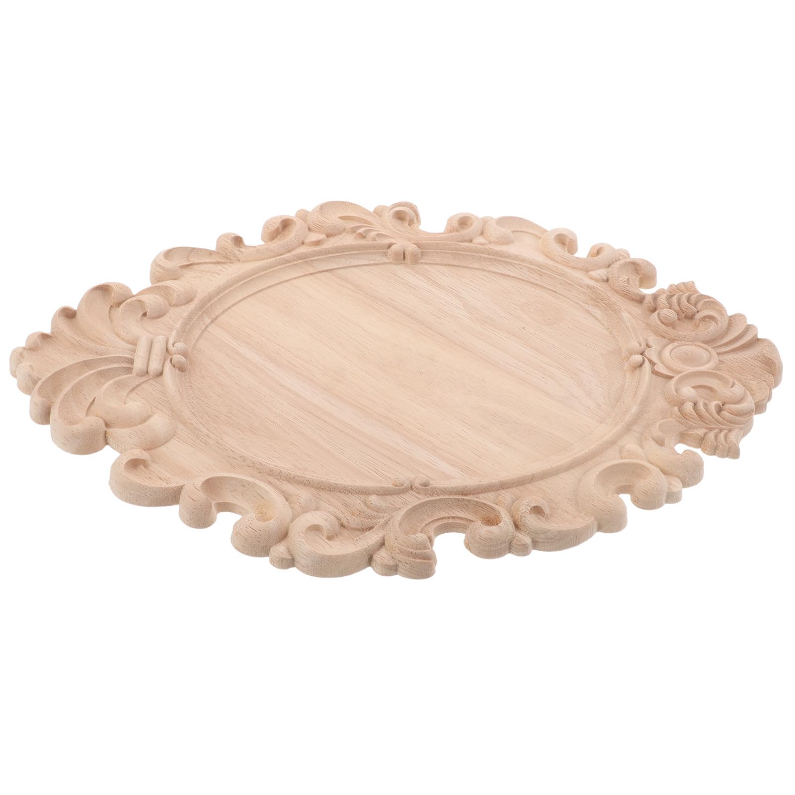 Ornements bois sculpté beige pour créer une ambiance rustique et vintage chic