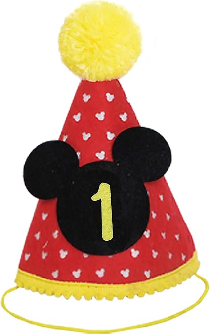 Mickey mouse 1st birthday hat Clearance