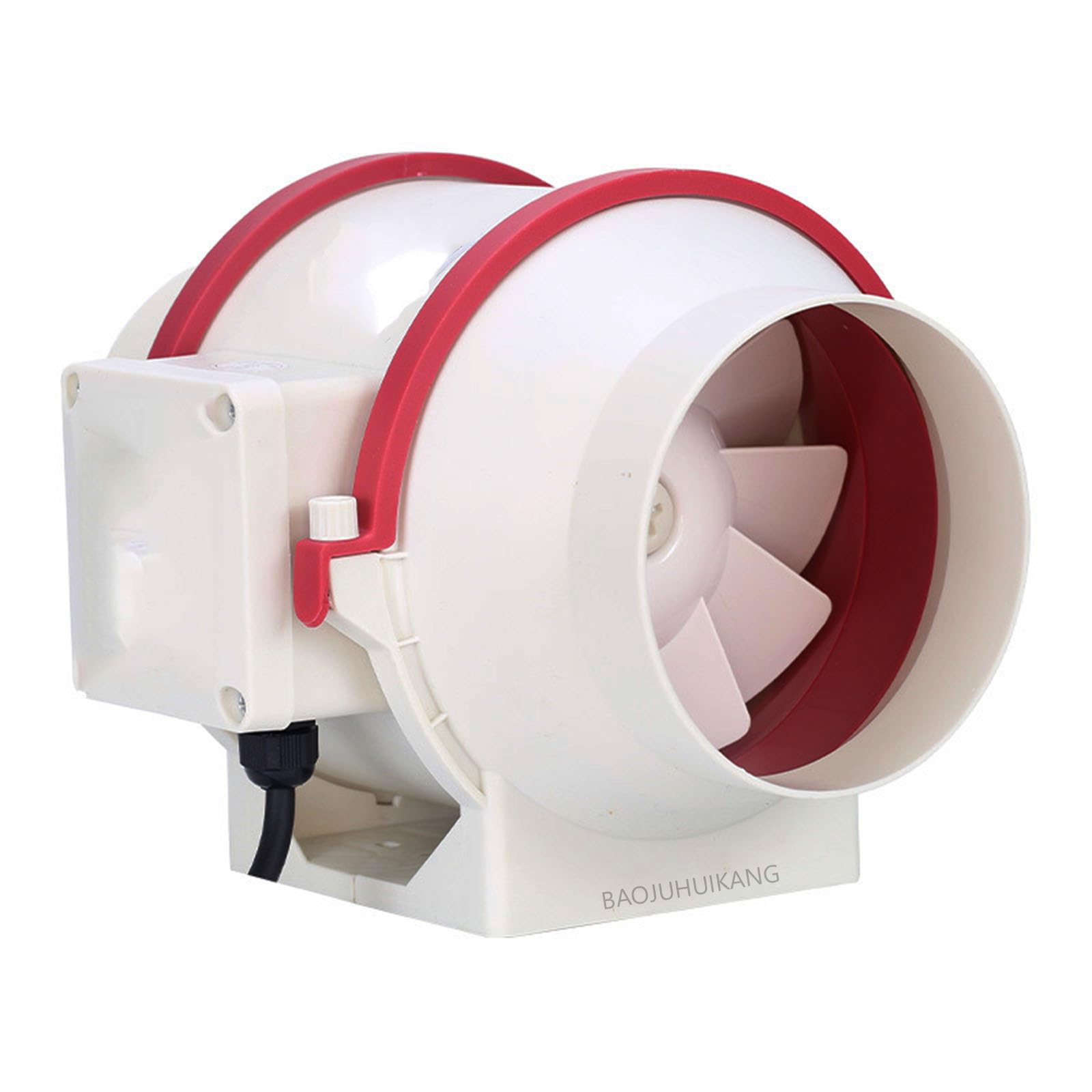 Aspiratore Aspiratore Canalizzato, con condotti di Flusso Diagonale Potente Ventilatore Silenzioso per sfiato Bagno, Cucina, Tenda da Coltivazione, idroponica