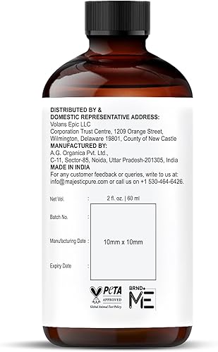 Miniatura 220 de Aceite Esencial Majestic Pure con cuentagotas de vidrio - 100% puro y natural - Aceites esenciales para difusor, aromaterapia, fabricación de jabón