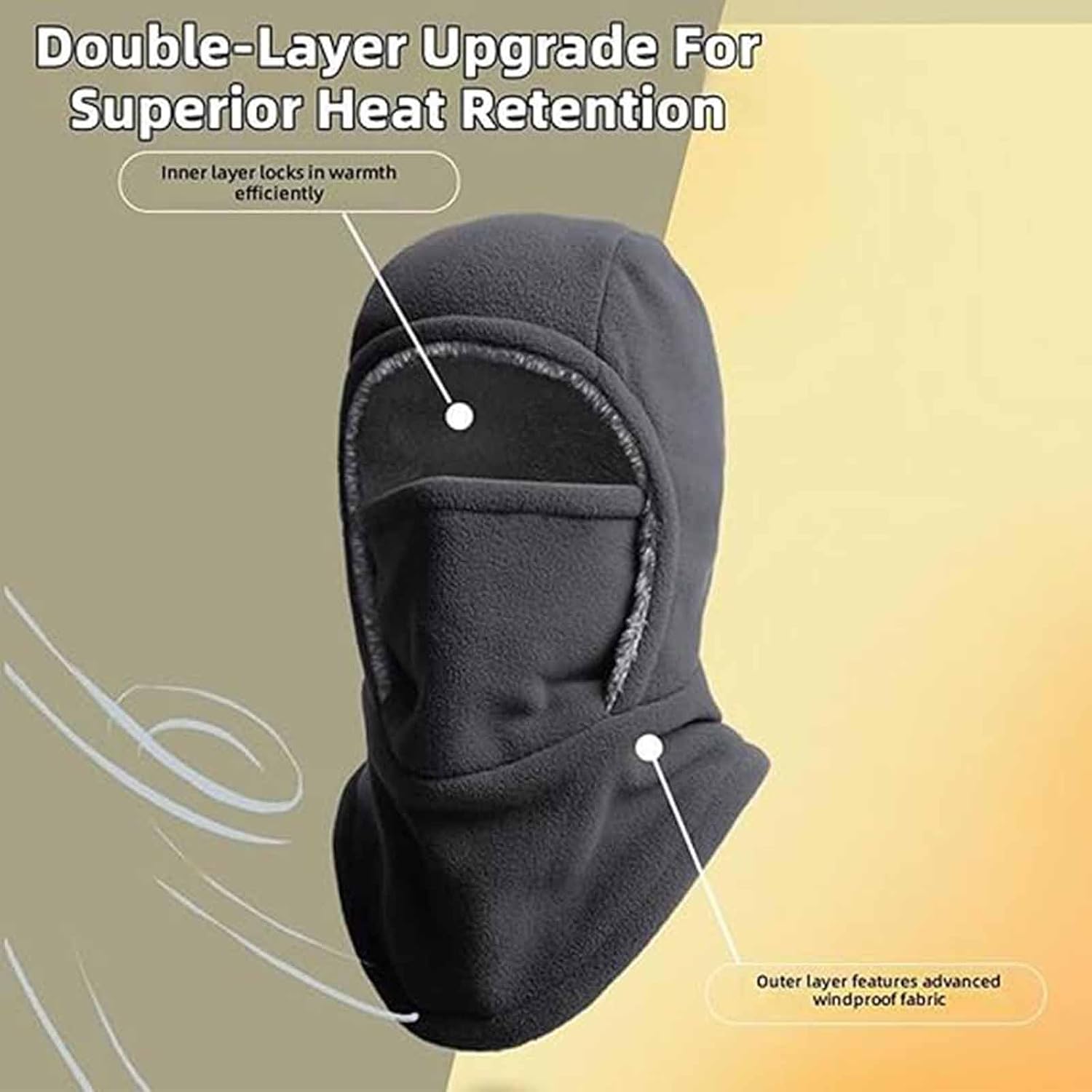 Windproof & Warm Balaclava,Unisex Windproof & Warm Balaclava,Multi-Functional Winter Hat,Neck Warmer and Ear Protection