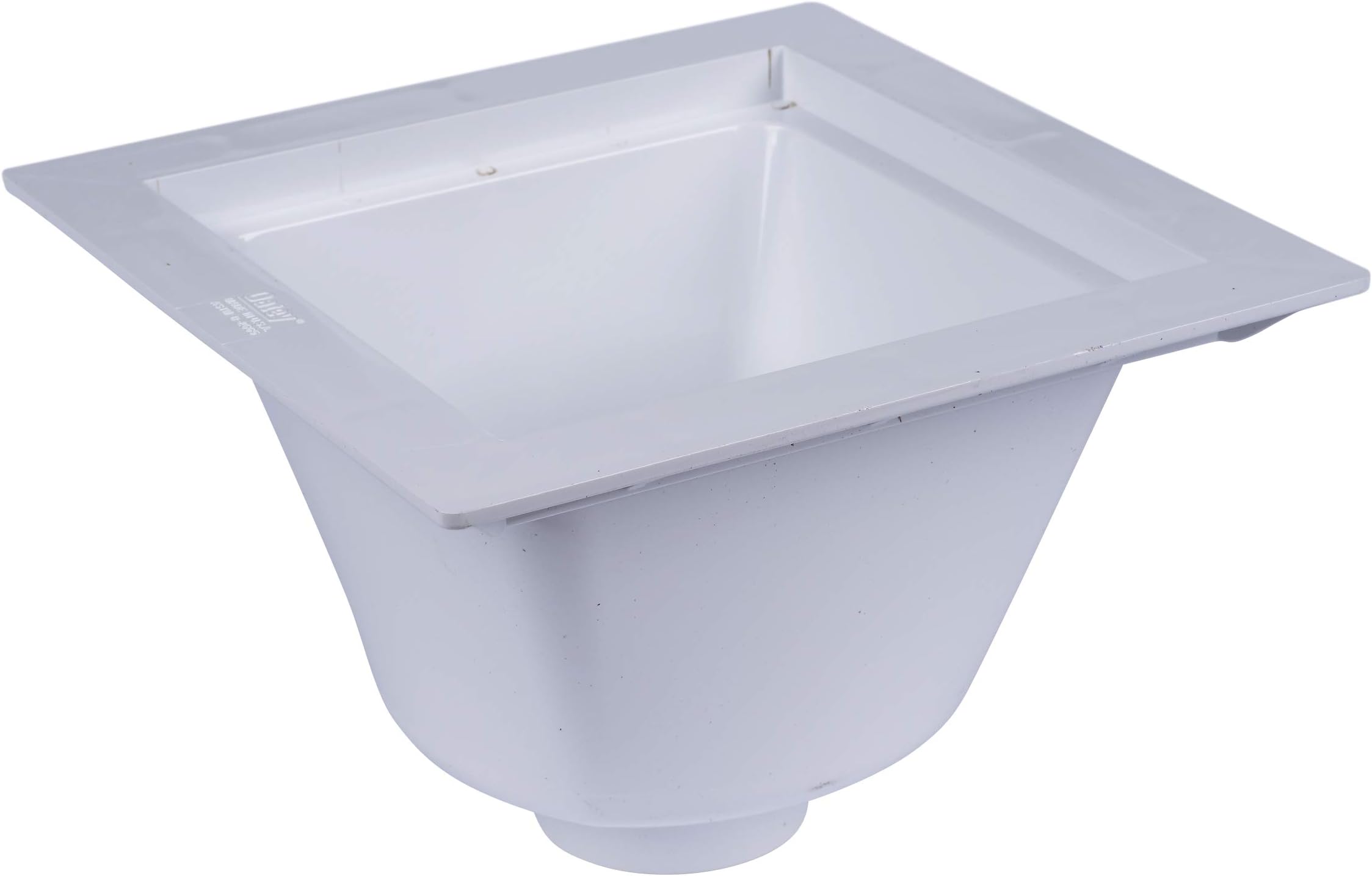 42721 Floor-Mounted Utility Sink with 3 in. Socket, White, Small