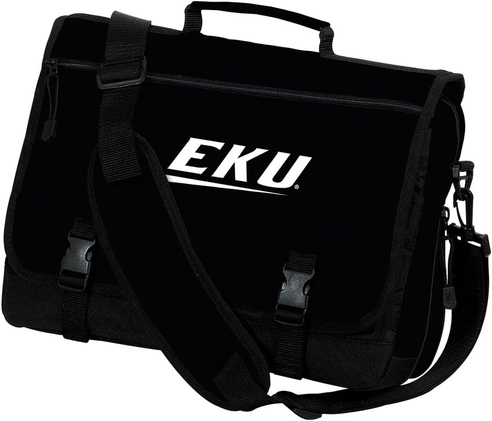 Eastern Kentucky University Laptop Bag EKU Logo Computer Bag or Messenger Bag Briefcase