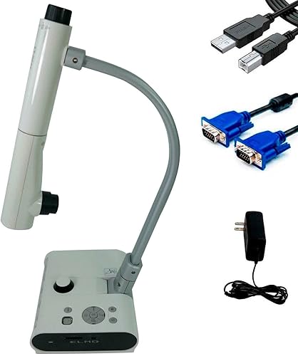 Miniatura 2 de Elmo 1304 Modelo TT-02RX Profesores Herramienta Digital Presentador Visual Cámara de Documentos, 1/3 "CMOS, 1490000 Pixeles Elemento de recogida de