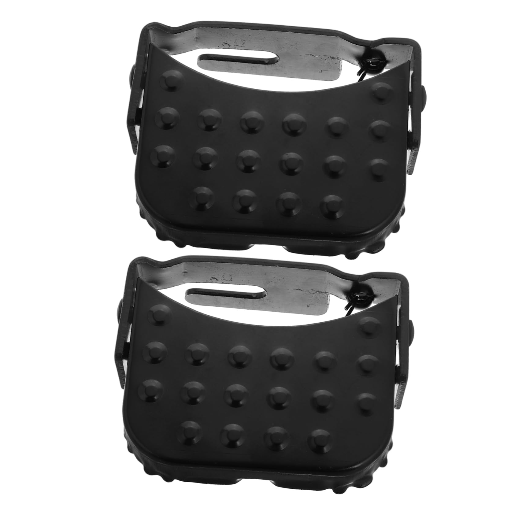 PRETYZOOM Pcs Motorcycle Foot Brace Foldable Rear Foot Pegs for Bikes Electric Bikes Sturdy Portable Pedals