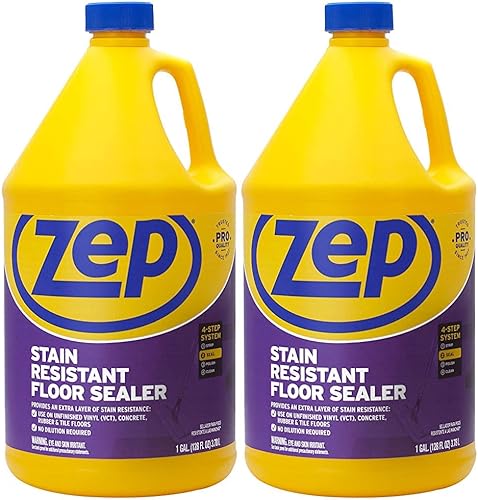 Miniatura 10 de Zep Commercial 1044994 sellador de piso resistente al óxido botella de 1 galón