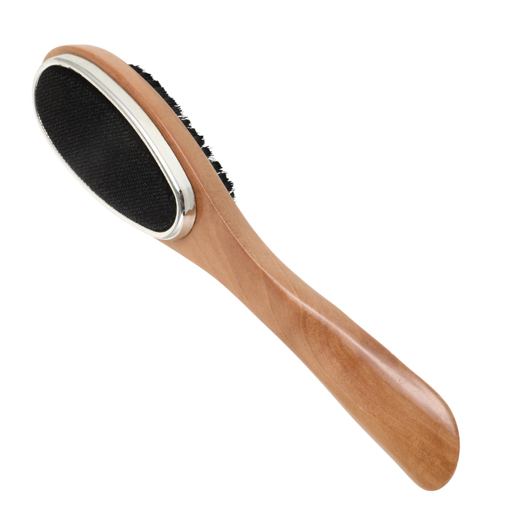 BESTYASH 5 Pezzi In Legno Massello Spazzola Per Scarpe Scarpa Lucidante Spazzola Lunga Scarpa Corno Crine Scarpa Spazzola Boot Brush Sacchetto Di Pulizia Spazzola A Setole Tappeto Pulitore