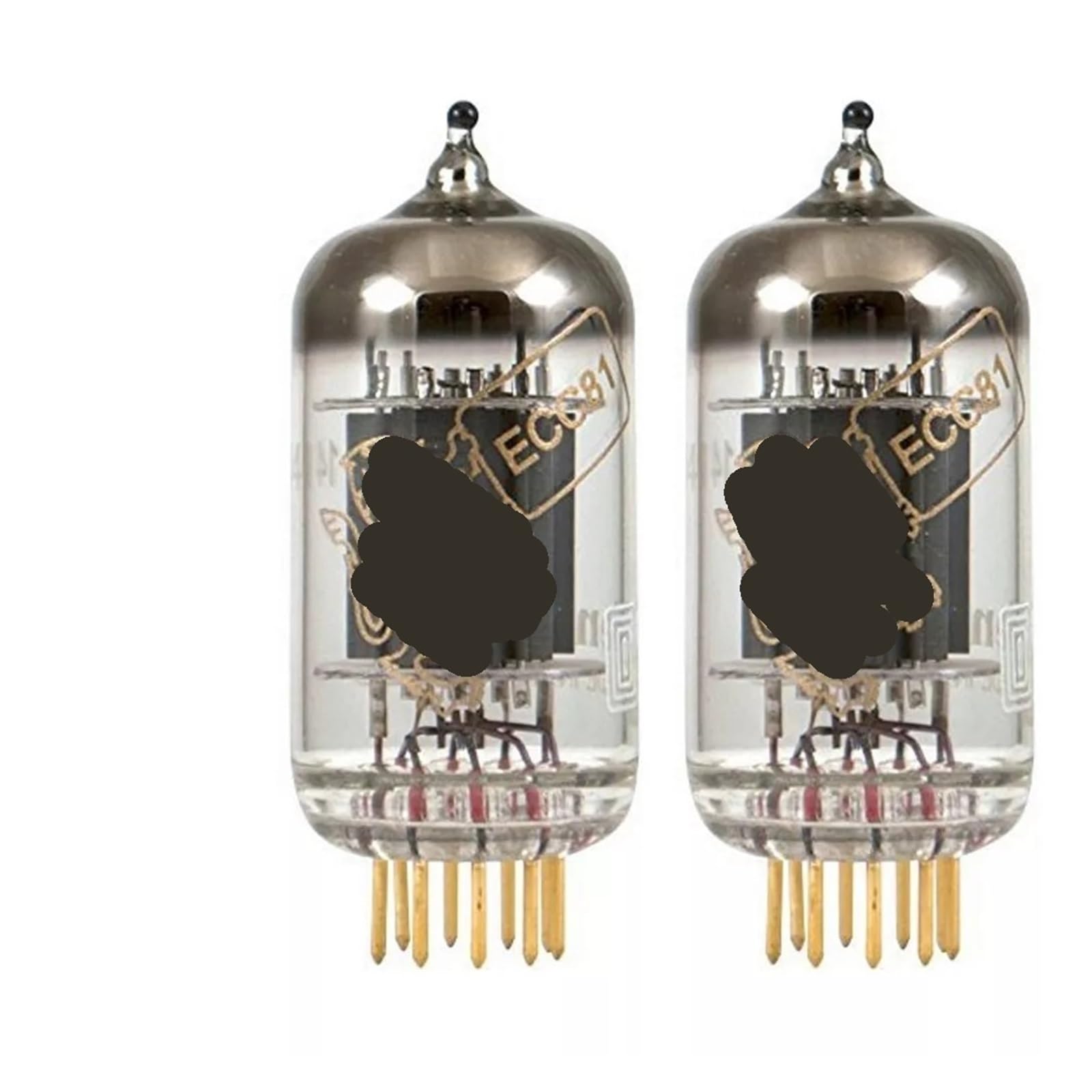 One Pair (2) 12AT7 ECC81 Vacuum Tubes -