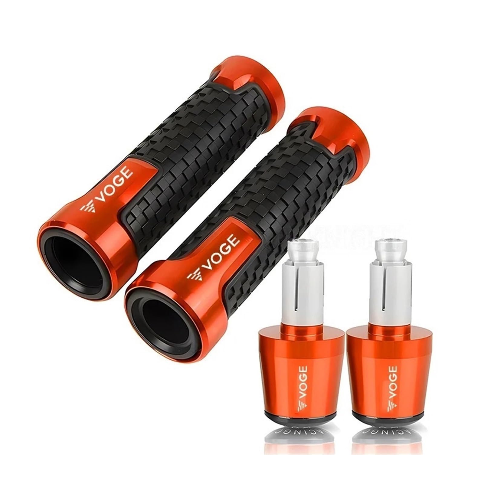 Manopole Manubrio Moto Impugnatura Per Voge 300rr 180r 200r 500r Moto Manopole Manubrio End Cap(17)