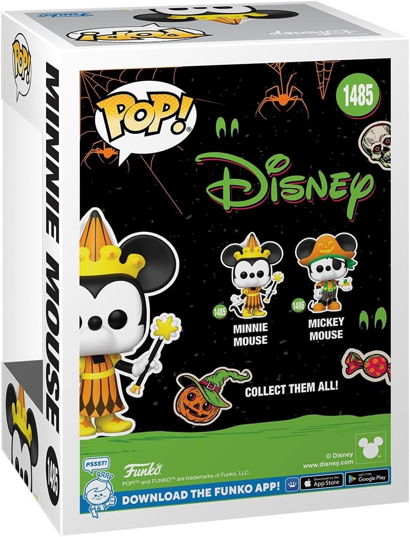 Funko POP! Disney: Halloween - Minnie Mouse - Disney Standard Characters - Collectable Vinyl Figure - Gift Idea - Official Merchandise - for Kids & Adults - Horror Fans - Model Figure for Collectors