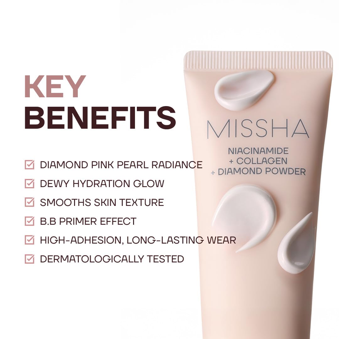 MISSHA M BB Boomer Primer - Korean Dewy Glow -3