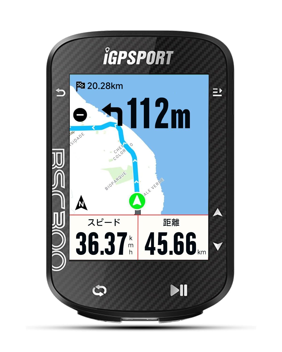 Amazon | iGPSPORT BSC300 サイクルコンピュータ サイコン 地図表示 