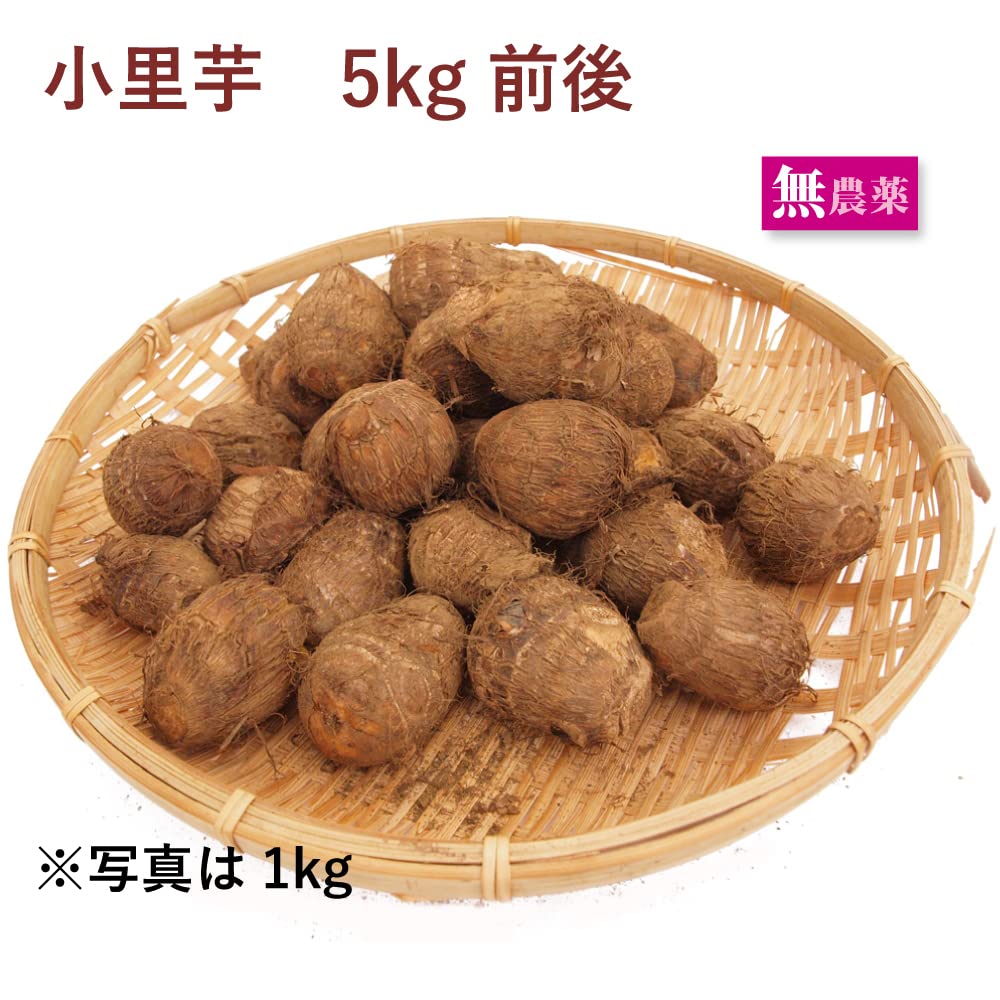 Amazon | ベジタブルハート 小里芋 無農薬栽培 5kg | ベジタブルハート
