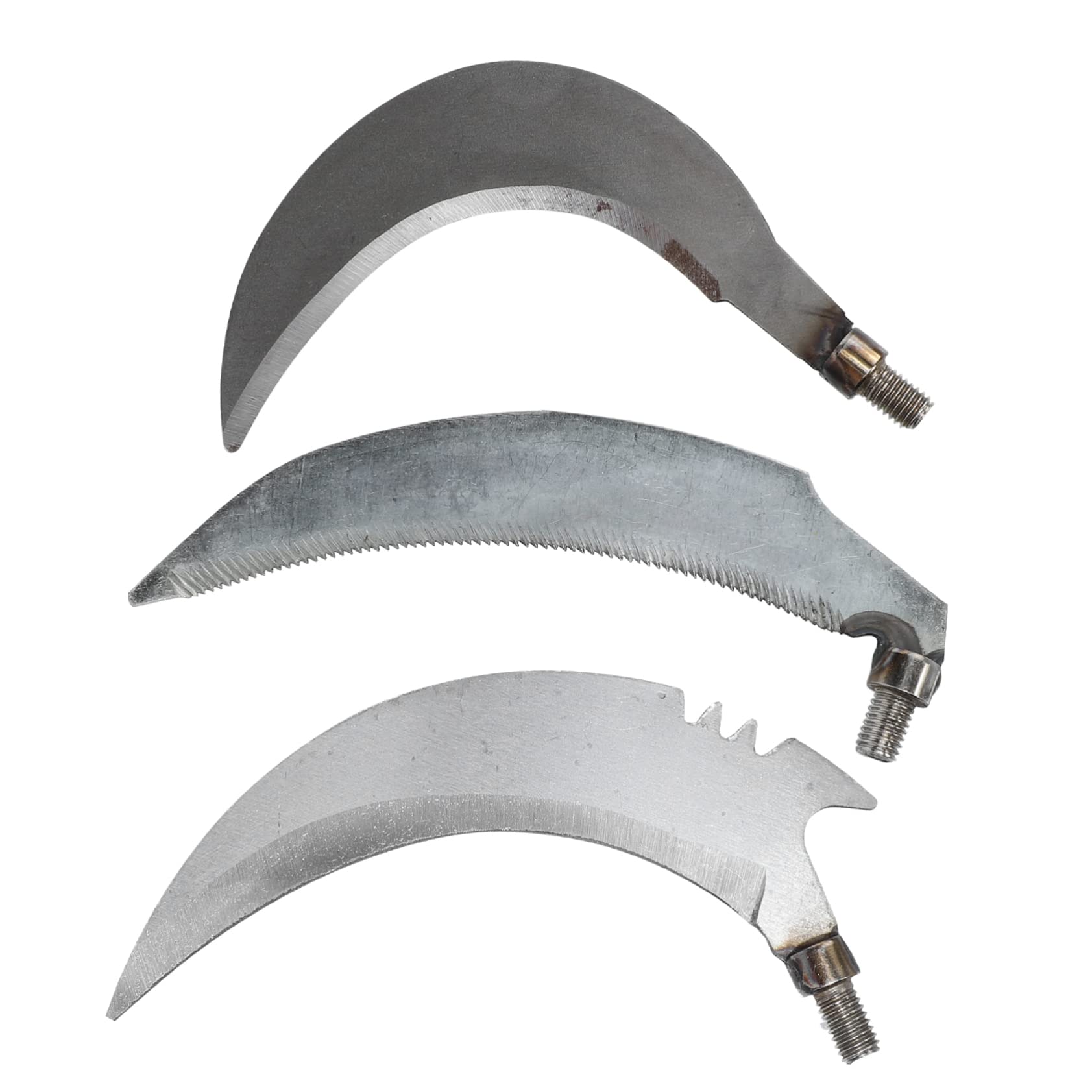 Mipcase Manual Weeders Gardening Tools 3pcs Garden Heads No Handle Steel Agricultural Gardening Knife