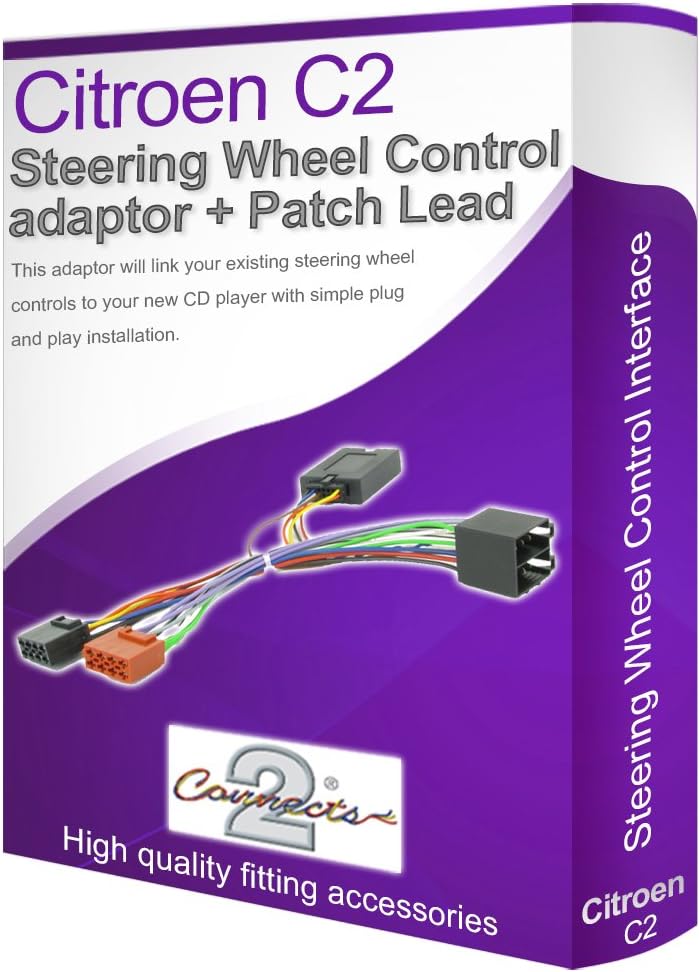 C2 car stereo adapter, Connect your Steering Wheel stalk controls