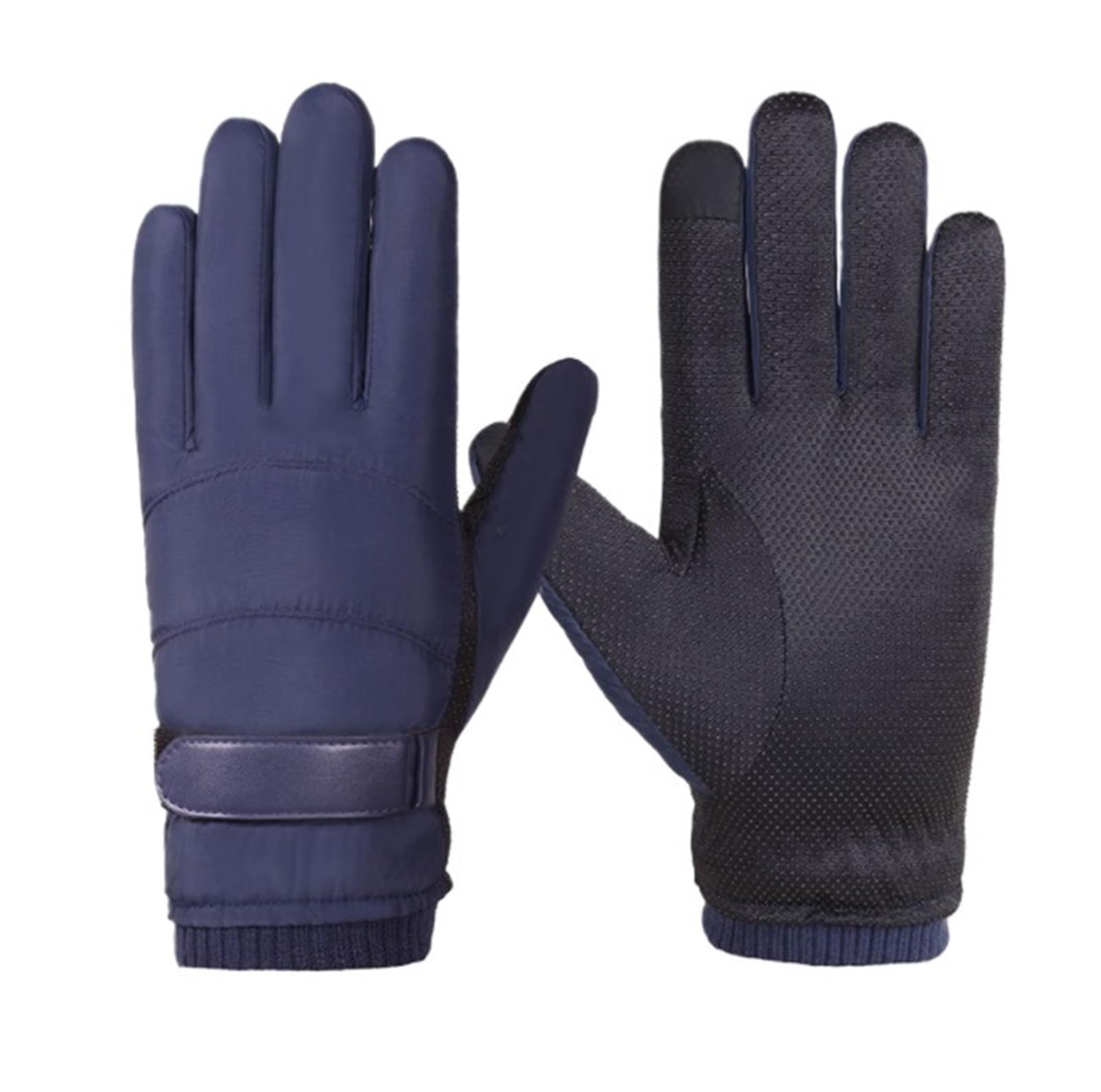 Guantes Térmicos Exterior Guantes impermeables con pantalla táctil, guantes cálidos for montar en bicicleta y motocicleta Invierno