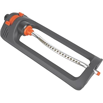Square Sprinkler Garden Lawn Sprinkler 19 Nozzles Garden Sprinkler for Irrigation of Areas from 110-250 m  Comfort Lawn Sprinkler Metal Lawn Sprinkler with Integrated Metal Filter