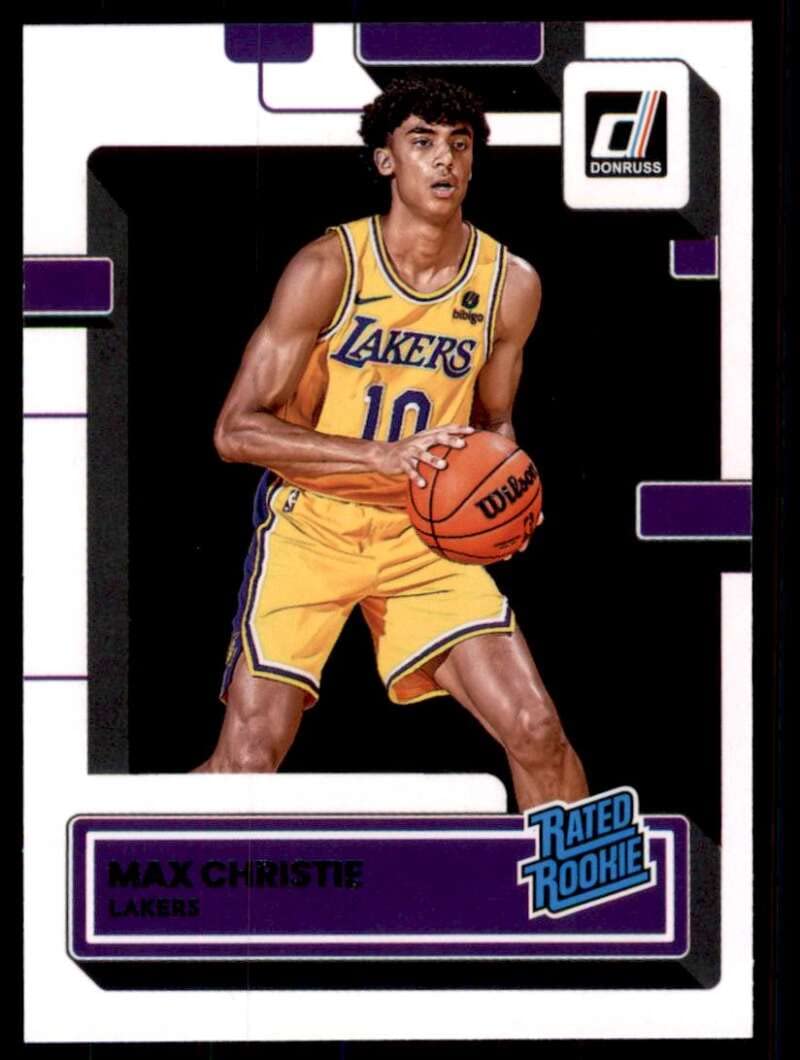 Amazon.com: 2022-23 Donruss #234 Max Christie Rated Rookie NM-MT