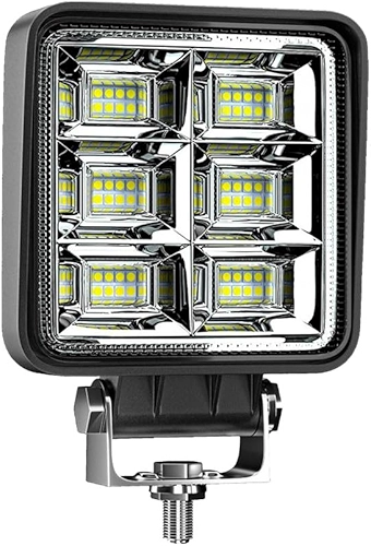 Farol Milha LED 144W Extra Forte para Trator, Caminhão e Colheitadeira 12V 24V