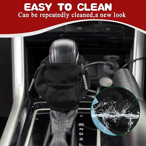 Miniatura 6 de Funda para palanca de cambios de automóvil, funda para palanca de cambios de automóvil, funda con capucha para palanca de cambios de automóvil,