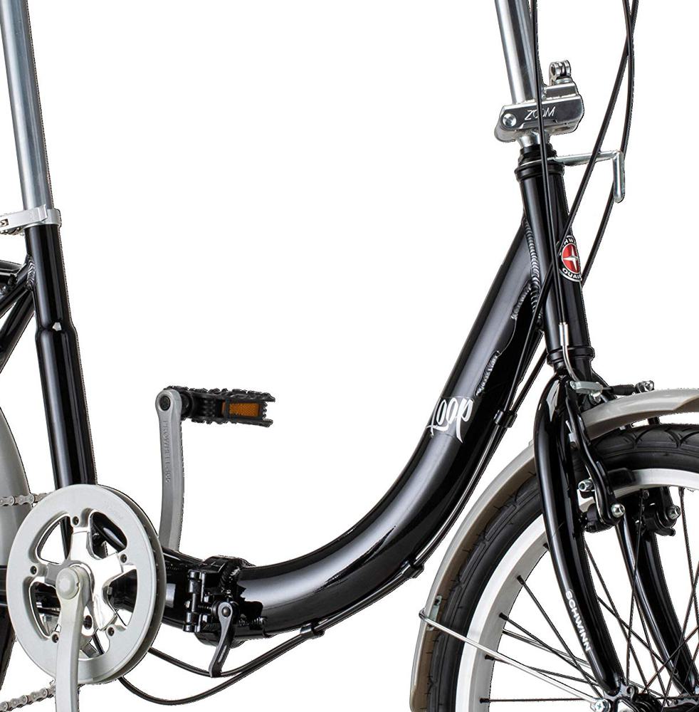 Amazon.com : Schwinn Loop Adult Folding Bike for Men and Women, 20