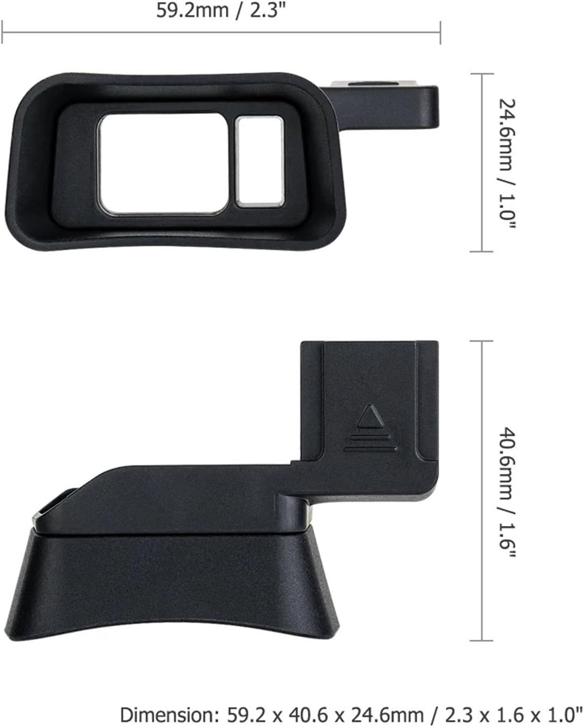 Long Soft Silicone Camera Viewfinder Eyecup Eyepiece Eyeshade for Fujifilm for Fuji X-E3 XE3 Mirrorless Camera Eye Cup Protector