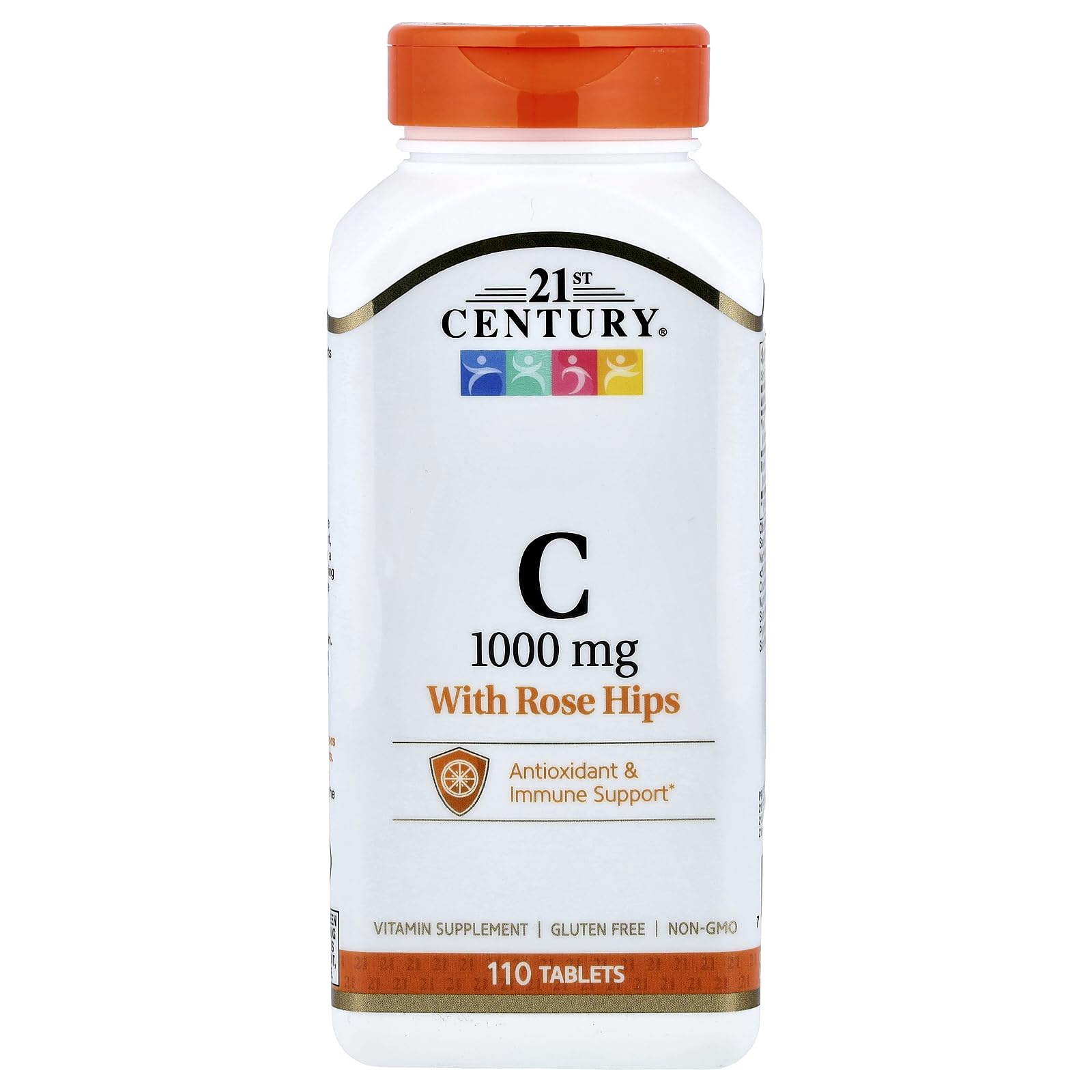 Vitamin C, with Rose Hips, 1000mg, 110 Tablets