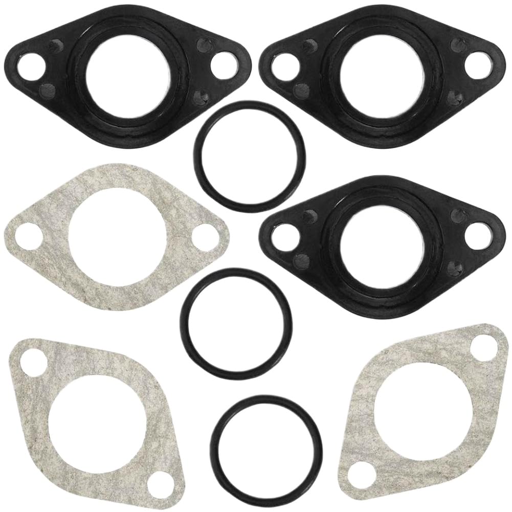 3Pcs 22mm PZ22 Carburetor Gasket 50cc 70cc 90cc 110cc 125cc 140cc 150cc Engine Compatible with ATV Motorcycle Quad Scooter Go Kart Moped