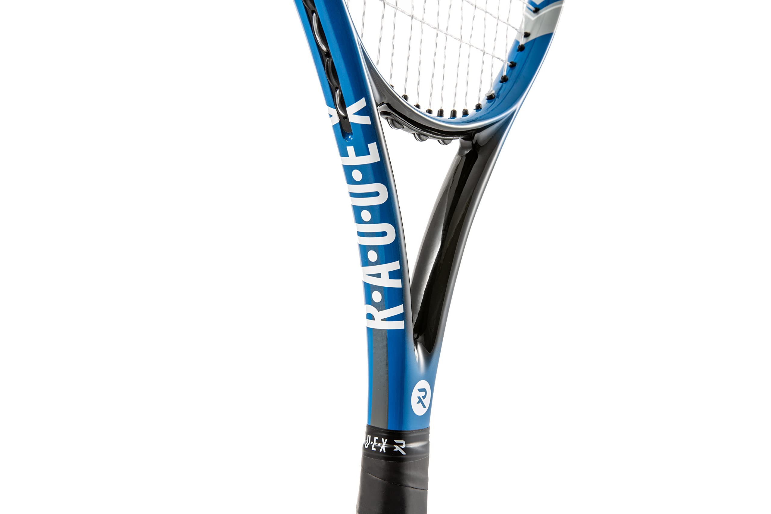Raquex Raqueta de tenis Exceed Raqueta de tenis de fibra de carbono con funda de longitud completabolsa Raqueta de tenis para adultos intermedia a principiante para hombres y mujeres Regalo
