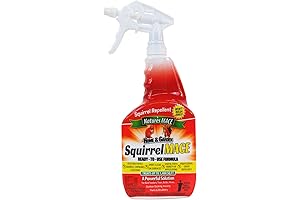 Nature's MACE Squirrel Repellent Spray: Stop Squirrel Damage & Keep Them Away