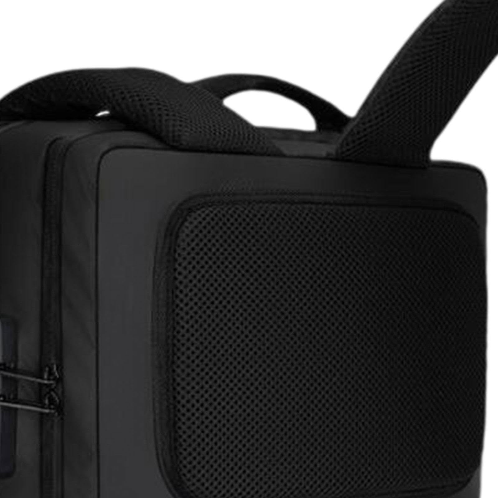 Sac à Dos pour Ordinateur Portable à Coque Rigide Sac à Dos de Jeu pour Hommes étanche, Noir 17 Pouces