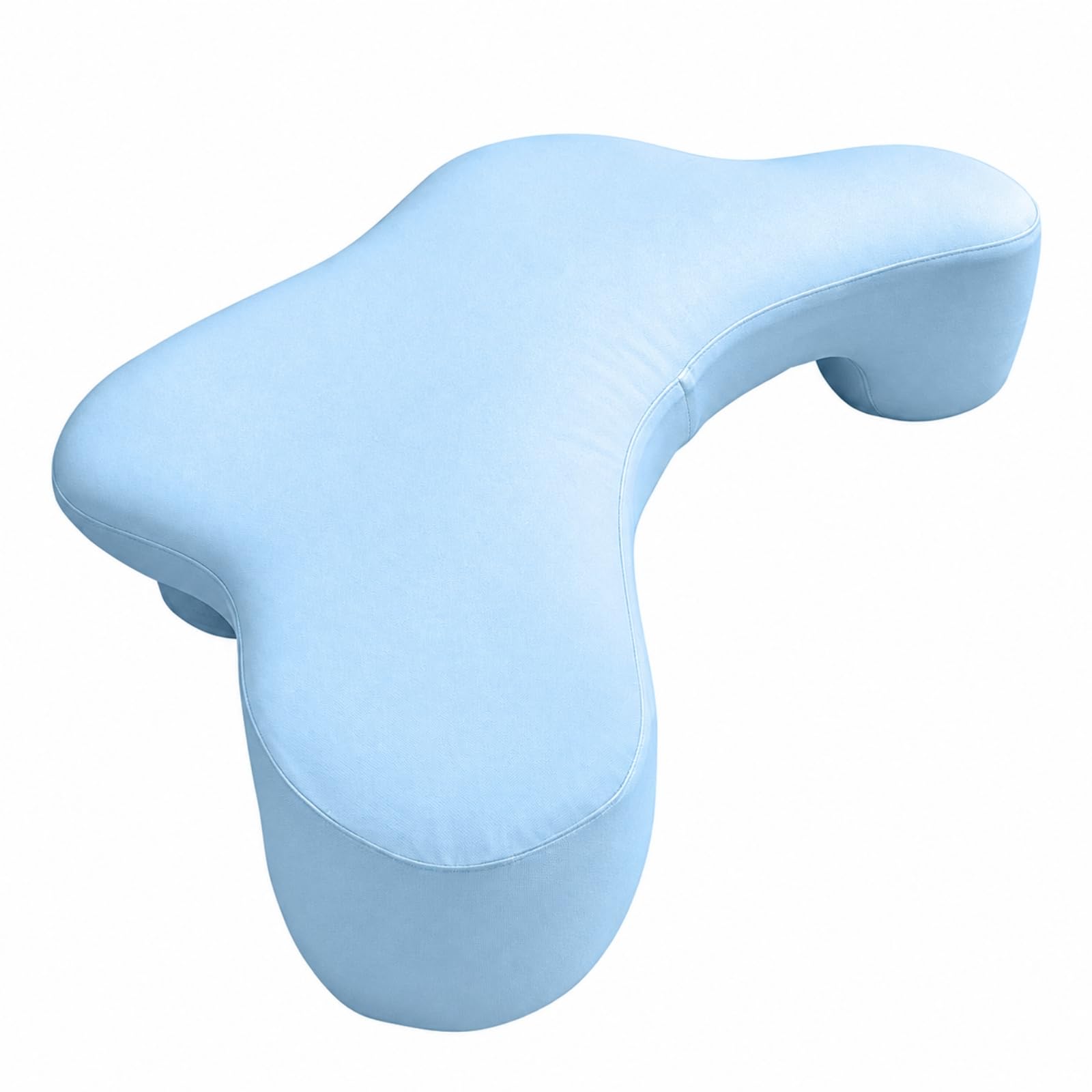 Ronyme Almohada para Dormir Lado Contorneada Soporte Medio Almohada Cervical Espuma Viscoelástica para Adultos,