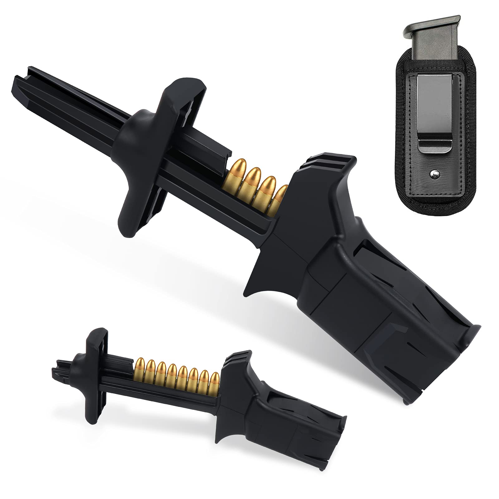 Speed Loader for Glock, Quickly Reload Magazine Loading Tool for 9mm 0.40 Caliber Pistol