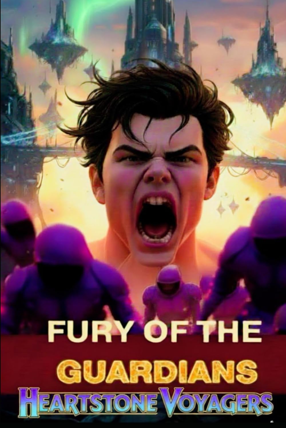 Heartstone Voyagers Book 8: The Fury of Guardians: When Science Meets Magic, Found-Family, Living Starship, AI Empire, Fantasy, Space Opera, Empire Saga, Emotion Resonant