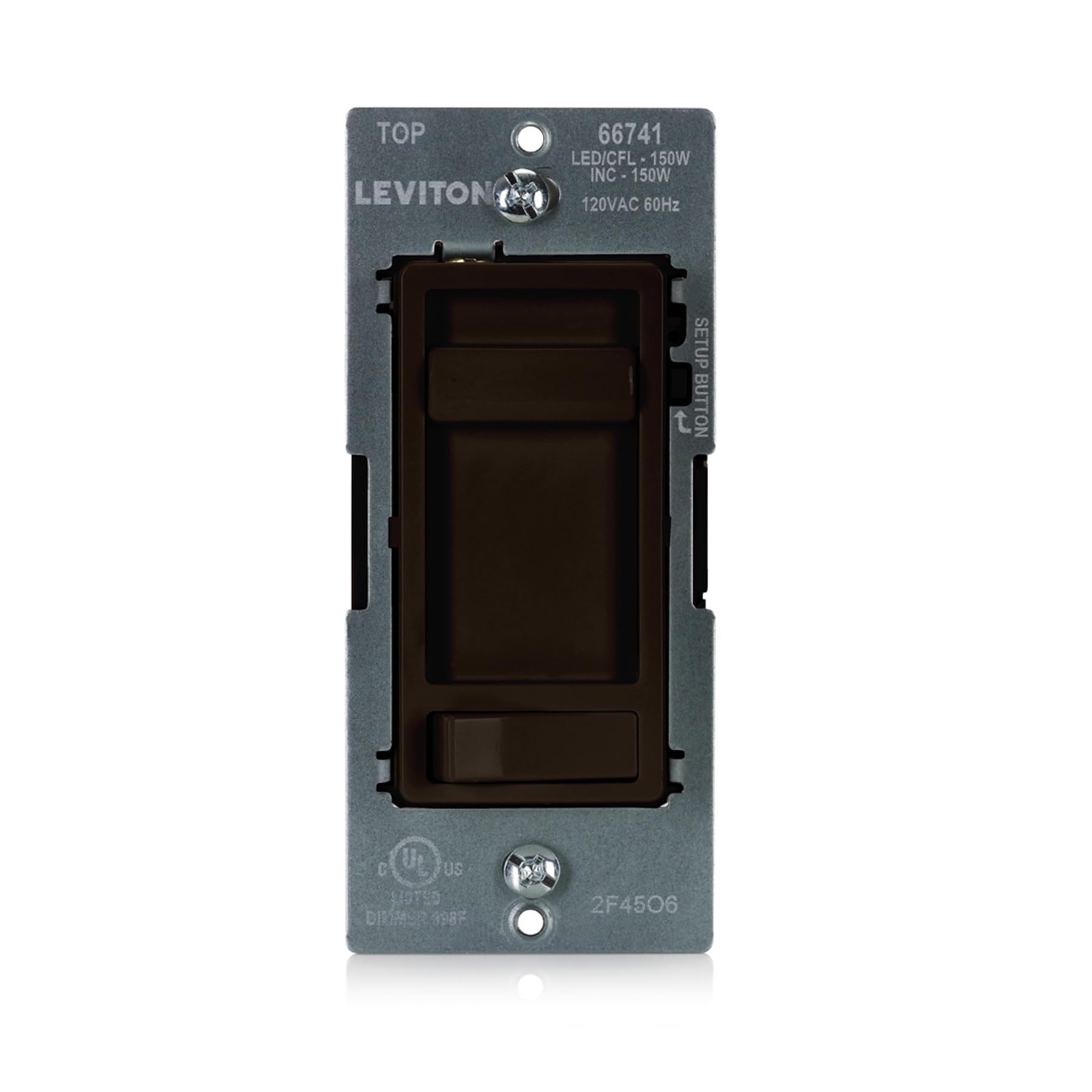 メル2603W4-1 Leviton SureSlide LED Advanced Dimmer Switch for 150W Dimmable LED