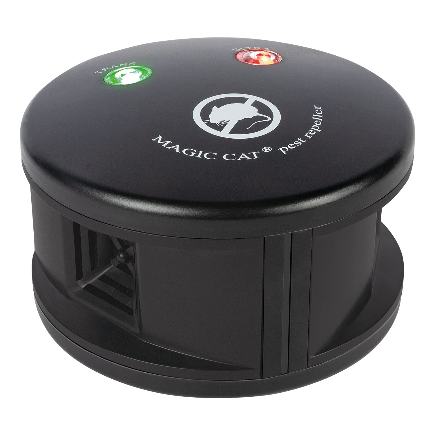 Rodent Repellent Indoor Ultrasonic 3 in 1 Multiple Pest Repeller, 360° Plug-in Mouse Blocker Rat Deterrent & Squirrel Repellent with Pressure Wave & Ultrasonic Sound for Indoor Use (Black)