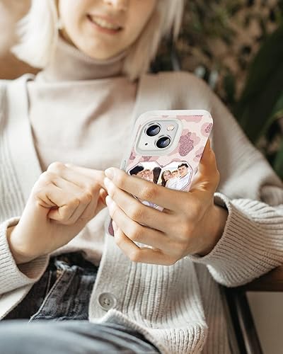 Miniatura 76 de Fundas de teléfono personalizadas para papá y niños, huellas compatibles con iPhone 15, 14, 13, 12, 11 Pro Max, Samsung Galaxy S23 S22 S21 S20
