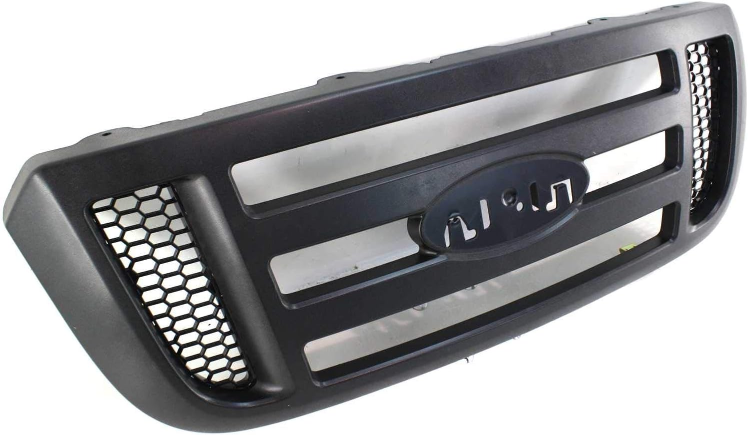Garage-Pro Grille Assembly Compatible with 2006-2011 Ford Ranger Textured Gray Shell with Black Insert